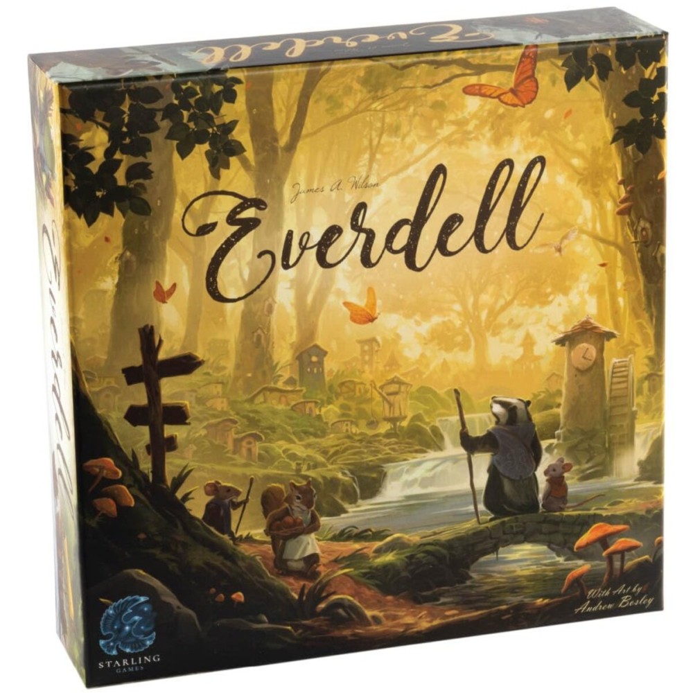 Everdell Board Game - Strategic Worker Placement & Tableau Building Game for Adults & Teens, 1-4 Players, Age 14+, Award-Winning Tabletop Fantasy Game Everdell Board Game - Strategic Worker Placement & Tableau Building Game for Adults & Teens, 1-4 Players, Age 14+, Award-Winning Tabletop Fantasy Game