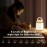 10 Color+8 Dim Kids Night Light, Remote+Timer+Touch, Portable+Rechargeable Night Light for Baby Nursery Lamp [Gifts]