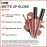 AMY\'S DIARY 3Pcs Matte Liquid Brown Lipstick Sets, Brown Lip Stain Long Lasting 24 Waterproof Lip Gloss Makeup Gift Set for Women Lippies(Set09)