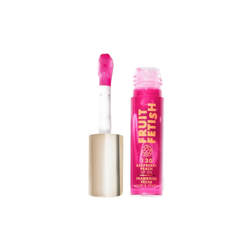 Milani Fruit Fetish Lip Oil with Vitamin E for Instant Hydration, Fruit Extract Infused Lip Treatment and Moisturizing Lip Gloss - Raspberry Peach Milani Fruit Fetish Lip Oil with Vitamin E for Instant Hydration, Fruit Extract Infused Lip Treatment and Moisturizing Lip Gloss - Raspberry Peach