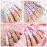 UNA GELLA XXL Long Square Nail Tips No Need File 216pcs Extra Long Straight Square Gel Nail Tips No C Curve Full Cover Press On Nails Clear Gel Extensions 12 Sizes