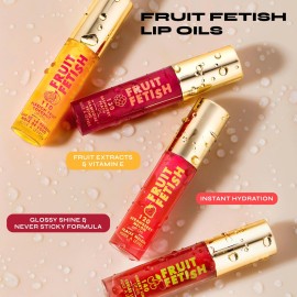 Milani Fruit Fetish Lip Oil with Vitamin E for Instant Hydration, Fruit Extract Infused Lip Treatment and Moisturizing Lip Gloss - Cherry Lime Milani Fruit Fetish Lip Oil with Vitamin E for Instant Hydration, Fruit Extract Infused Lip Treatment and Moisturizing Lip Gloss - Cherry Lime