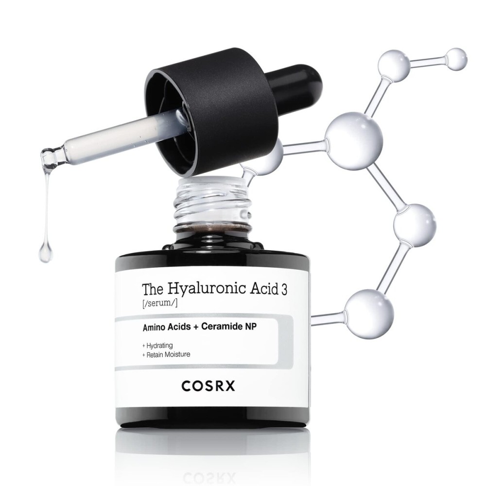 COSRX Pure Sodium Hyaluronic Acid 3% Serum, Hydration & Moisture Boosting Facial Serum for Fine Lines & Wrinkles, Plump & Repair Dry Skin, 0.67fl.oz/20ml, No Artificial Fragrance, Korean Skin Care COSRX Pure Sodium Hyaluronic Acid 3% Serum, Hydration & Moisture Boosting Facial Serum for Fine Lines & Wrinkles, Plump & Repair Dry Skin, 0.67fl.oz/20ml, No Artificial Fragrance, Korean Skin Care