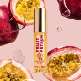 Milani Fruit Fetish Lip Oil with Vitamin E for Instant Hydration, Fruit Extract Infused Lip Treatment and Moisturizing Lip Gloss - Passionfruit Coconut Milani Fruit Fetish Lip Oil with Vitamin E for Instant Hydration, Fruit Extract Infused Lip Treatment and Moisturizing Lip Gloss - Passionfruit Coconut