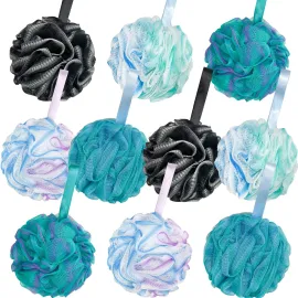10 Pack Bath Sponge Shower Loofahs 40g,Mesh Pouf B..