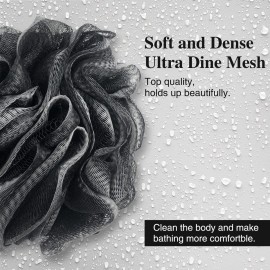 10 Pack Bath Sponge Shower Loofahs 40g,Mesh Pouf Bath Scrunchies Body Wash Puff,Body Scrubber Exfoliating Bath Sponge for Women and Men