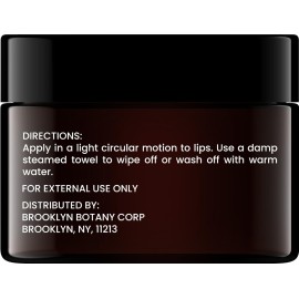 Brooklyn Botany Lip Scrub Exfoliator 1 oz - Lip Moisturizer for Dry Lips and Chapped Lips - Gentle Lip Exfoliator for Smooth and Brighter Lips - Vanilla Flavor Brooklyn Botany Lip Scrub Exfoliator 1 oz - Lip Moisturizer for Dry Lips and Chapped Lips - Gentle Lip Exfoliator for Smooth and Brighter Lips - Vanilla Flavor