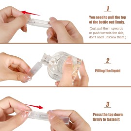 Fandamei 60PCS 5ml Mini Spray Bottle, Mini Clear Plastic Spray Bottle Empty, Fine Mist Refillable Mini Perfume Bottle, Perfume Atomizer, Small Empty Sample Containers, Plastic Portable Travel Bottle Fandamei 60PCS 5ml Mini Spray Bottle, Mini Clear Plastic Spray Bottle Empty, Fine Mist Refillable Mini Perfume Bottle, Perfume Atomizer, Small Empty Sample Containers, Plastic Portable Travel Bottle