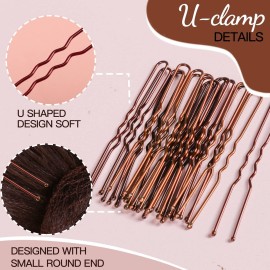 Fandamei Hair Accessories Set: 20PCS Mesh Hair Nets Invisible and 40PCS U Shaped Hair Pins for Women, Girls, Ballet Bun Maker & Dance (Hair Nets- 20 inch(50cm), Hair Pins- 2.4 inch(6cm)), Brown Fandamei Hair Accessories Set: 20PCS Mesh Hair Nets Invisible and 40PCS U Shaped Hair Pins for Women, Girls, Ballet Bun Maker & Dance (Hair Nets- 20 inch(50cm), Hair Pins- 2.4 inch(6cm)), Brown