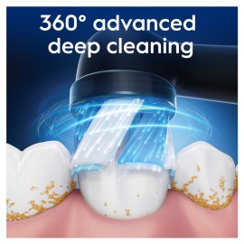 Oral-B iO Ultimate Cleaning Electric Toothbrush Heads, 8 Pieces, Ultimate Tooth Cleaning, Toothbrush Attachment for Oral-B Toothbrushes, Letterbox Enabled Packaging, Black Oral-B iO Ultimate Cleaning Electric Toothbrush Heads, 8 Pieces, Ultimate Tooth Cleaning, Toothbrush Attachment for Oral-B Toothbrushes, Letterbox Enabled Packaging, Black