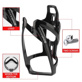 ROCKBROS Bike Water Bottle Holder Ultra-Light Bicycle Bottle Cages with Screws Tool, Universal Bike Cup Holder Rack for Road MTB Bikes