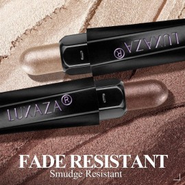 LUXAZA 6PCS Eyeshadow Stick Makeup Sets,Dark Brown Shimmer Eyeshaow Pencil, Long Lasting Metallic Eye Shadow,Eye Brightener Stick Pencil Crayon, A02-Taupe Mauve LUXAZA 6PCS Eyeshadow Stick Makeup Sets,Dark Brown Shimmer Eyeshaow Pencil, Long Lasting Metallic Eye Shadow,Eye Brightener Stick Pencil Crayon, A02-Taupe Mauve