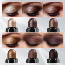 LUXAZA 6PCS Eyeshadow Stick Makeup Sets,Dark Brown Shimmer Eyeshaow Pencil, Long Lasting Metallic Eye Shadow,Eye Brightener Stick Pencil Crayon, A02-Taupe Mauve LUXAZA 6PCS Eyeshadow Stick Makeup Sets,Dark Brown Shimmer Eyeshaow Pencil, Long Lasting Metallic Eye Shadow,Eye Brightener Stick Pencil Crayon, A02-Taupe Mauve