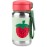 Skip Hop Toddler Sippy Cup with Straw, Sparks Stainless Steel Straw Bottle, Strawberry