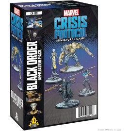 Marvel: Crisis Protocol Black Order AFFILIATION PACK - Unleash the Power of Thanos\' Minions! Tabletop Superhero Game, Ages 14+, 2 Players, 90 Minute Playtime, Made by Atomic Mass Games Marvel: Crisis Protocol Black Order AFFILIATION PACK - Unleash the Power of Thanos\' Minions! Tabletop Superhero Game, Ages 14+, 2 Players, 90 Minute Playtime, Made by Atomic Mass Games