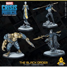 Marvel: Crisis Protocol Black Order AFFILIATION PACK - Unleash the Power of Thanos\' Minions! Tabletop Superhero Game, Ages 14+, 2 Players, 90 Minute Playtime, Made by Atomic Mass Games Marvel: Crisis Protocol Black Order AFFILIATION PACK - Unleash the Power of Thanos\' Minions! Tabletop Superhero Game, Ages 14+, 2 Players, 90 Minute Playtime, Made by Atomic Mass Games
