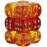 Gemini Dice Block | Set of 12 Size D6 Dice Designed for Board Games, Roleplaying Games and Miniature Games | Premium Quality 16 mm Dice | Translucent Red, Yellow and Gold Color | Made by Chessex