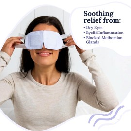 CorneaCare Rest: Self Heating Warm Compress for Dry Eyes | Heated Eye Mask for Fast Relief | No Microwave or Washcloth Needed | Travel Ready | 30 Count | FSA & HSA Eligible CorneaCare Rest: Self Heating Warm Compress for Dry Eyes | Heated Eye Mask for Fast Relief | No Microwave or Washcloth Needed | Travel Ready | 30 Count | FSA & HSA Eligible