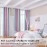 XiDi Curtains for Girls Bedroom Kids Room Unicorn Princess Theme Room Darkening 63 inches Long Wall Decals Pink Purple Green, W52 X L63
