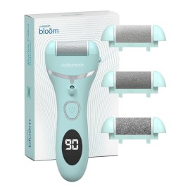 Caresmith Bloom Rechargeable Callus Remover for Feet | Foot Scrubber for Dead Skin | 3 Roller Heads for Dead Skin Removal | Pedicure Machine Caresmith Bloom Rechargeable Callus Remover for Feet | Foot Scrubber for Dead Skin | 3 Roller Heads for Dead Skin Removal | Pedicure Machine