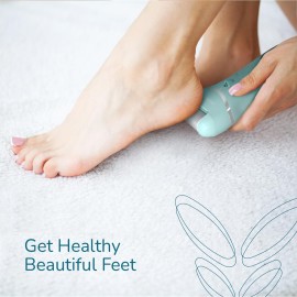 Caresmith Bloom Rechargeable Callus Remover for Feet | Foot Scrubber for Dead Skin | 3 Roller Heads for Dead Skin Removal | Pedicure Machine Caresmith Bloom Rechargeable Callus Remover for Feet | Foot Scrubber for Dead Skin | 3 Roller Heads for Dead Skin Removal | Pedicure Machine
