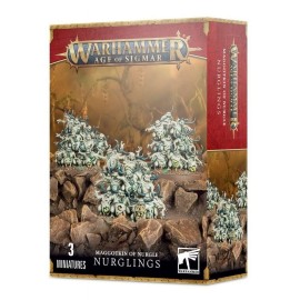 Warhammer Age of Sigmar Maggotkin of Nurgle Nurglings Model Kit Warhammer Age of Sigmar Maggotkin of Nurgle Nurglings Model Kit