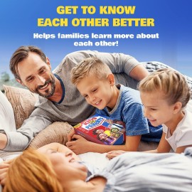 Kids VS Parents - Family Game for Kids 4-12 | Games for Family Game Night | Fun Card Games with 200 Conversation Starter Cards for 10-90 Minutes Play Time