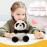 Sew Butiful 8.6 Panda Stuffed Animals Plush, Cute Plushies for Animal Themed Parties Teacher Student Award, Animal Toys for Baby, Boy, Girls, Great for Nursery, Room Decor, Bed (Panda)