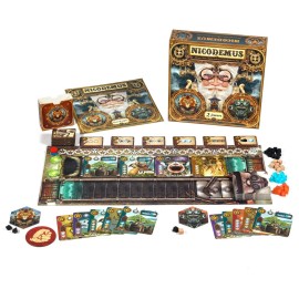 Bombyx Nicodemus - Resource Management Strategy Board Game,, Ages 14+, 2 Players, 45 Min Bombyx Nicodemus - Resource Management Strategy Board Game,, Ages 14+, 2 Players, 45 Min