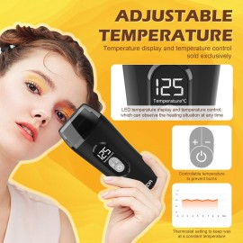 Digital Honey Wax Kit for Women\'s Hair Removal - Roll On Warmer with 2 Cartridges and 100 Wax Strips Digital Honey Wax Kit for Women\'s Hair Removal - Roll On Warmer with 2 Cartridges and 100 Wax Strips