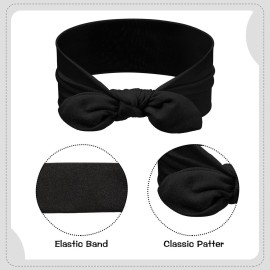 Giegxin 12 Pack Colorful Polyester Cloth Headbands for Girls Removable Rabbit Ear Bow Hairbands Hair Accessories, 12 Colors Giegxin 12 Pack Colorful Polyester Cloth Headbands for Girls Removable Rabbit Ear Bow Hairbands Hair Accessories, 12 Colors