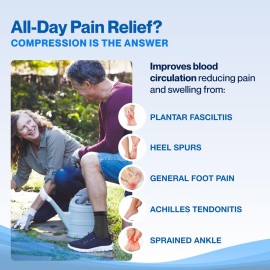 Modvel Foot & Ankle Brace Socks for Sprained Ankle Compression Sleeve - Ankle Support for Women & Men - Tendonitis & Arthritis Ankle Brace Sports Running, Torn Ligaments & Women Stabilizing Ankle Wrap Modvel Foot & Ankle Brace Socks for Sprained Ankle Compression Sleeve - Ankle Support for Women & Men - Tendonitis & Arthritis Ankle Brace Sports Running, Torn Ligaments & Women Stabilizing Ankle Wrap