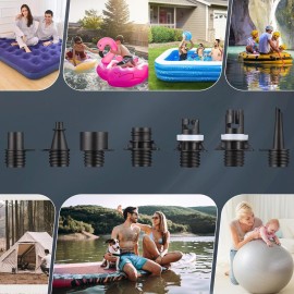 Polotrag Paddle Board Pump, SUP Electric Pump, Professional 20 PSI Portable Air Compressor with Auto-Off, Deflation Function and 12V Car DC Air Pump for Inflatables, Kayaks and Boats Polotrag Paddle Board Pump, SUP Electric Pump, Professional 20 PSI Portable Air Compressor with Auto-Off, Deflation Function and 12V Car DC Air Pump for Inflatables, Kayaks and Boats