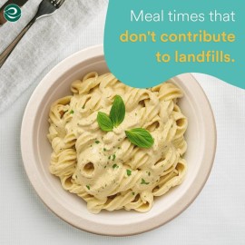 ECO SOUL Compostable 9 Inch Biodegradable Disposable Paper Plates | Eco-Friendly Dinner, Party, Wedding, Event