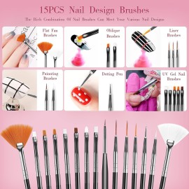 32pcs Nail Art Brushes,Acrylic Nail Brush,Nail Brushes For Nail Art,Nail Art Dotting Tool Set,Nail Art Tool Set,Nail Art Liner Brush,Nail Dust Brush,Nail Drawing Pens For Beginners And Salon Home Use 32pcs Nail Art Brushes,Acrylic Nail Brush,Nail Brushes For Nail Art,Nail Art Dotting Tool Set,Nail Art Tool Set,Nail Art Liner Brush,Nail Dust Brush,Nail Drawing Pens For Beginners And Salon Home Use