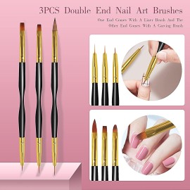 32pcs Nail Art Brushes,Acrylic Nail Brush,Nail Brushes For Nail Art,Nail Art Dotting Tool Set,Nail Art Tool Set,Nail Art Liner Brush,Nail Dust Brush,Nail Drawing Pens For Beginners And Salon Home Use 32pcs Nail Art Brushes,Acrylic Nail Brush,Nail Brushes For Nail Art,Nail Art Dotting Tool Set,Nail Art Tool Set,Nail Art Liner Brush,Nail Dust Brush,Nail Drawing Pens For Beginners And Salon Home Use