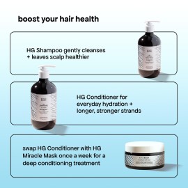BONDIBOOST Miracle Hair Mask for Damaged Hair [8.45 fl oz], Deep Conditioning Hair Mask for Fine Hair, Clinically-Proven to Improve Split Ends, Argan Oil + Biotinoyl Tripeptide-1 Formula, Sulfate Free