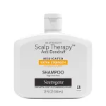 Neutrogena Scalp Therapy Anti-Dandruff Shampoo Extra Strength, with 3% salicylic acid, Fragrance Free, 12 fl oz