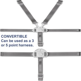 Todays Kids High Chair Straps, Compatible with Graco Highchairs, Replacement Harness Straps for Most 5 Point High Chairs, Replacement High Chair Belt Todays Kids High Chair Straps, Compatible with Graco Highchairs, Replacement Harness Straps for Most 5 Point High Chairs, Replacement High Chair Belt