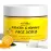 Vitamin C and Turmeric Face Scrub Cream Organics Microdermabrasion Facial Scrub Exfoliating Clears Blackheads Improve Dark Spot Acne with Strawberry Extract Exfoliator