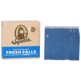 Dr. Squatch All Natural Bar Soap for Men with Zero Grit, Fresh Falls