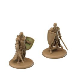 CMON A Song of Ice and Fire Tabletop Miniatures Game Golden Company Swordsmen Unit Box (Multilingual Edition) - Strategy Game for Adults, Ages 14+, 2+ Players, 45-60 Minute Playtime, Made CMON A Song of Ice and Fire Tabletop Miniatures Game Golden Company Swordsmen Unit Box (Multilingual Edition) - Strategy Game for Adults, Ages 14+, 2+ Players, 45-60 Minute Playtime, Made
