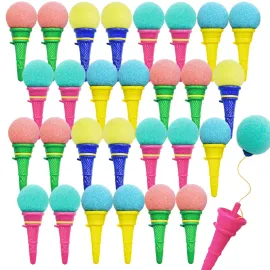 30 Pcs Ice Cream Shooters Toy,4 Inch Ice Cream Foa..