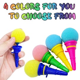 30 Pcs Ice Cream Shooters Toy,4 Inch Ice Cream Foam Ball Launcher,Mini Ice Cream Launcher Cone Sponge Balls for Kids,Children,Carnival Prize,Party Favors,Goody Bag Filler 30 Pcs Ice Cream Shooters Toy,4 Inch Ice Cream Foam Ball Launcher,Mini Ice Cream Launcher Cone Sponge Balls for Kids,Children,Carnival Prize,Party Favors,Goody Bag Filler