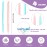 4Pcs Glass Cuticle Pusher, heemeei Dual-Ended Manicure Stick, Crystal Cuticle Pusher Glass File, Professional Precision Filing Cuticle Remover, Manicure Pedicure Tools for Nails and Cuticles Care