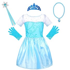 LIMIROLER Princess Dress Up Clothes for Little Girls Princess Costume Toys Gift Set for Girls 3-6 years old Pretend Play Toddlers Role Play Gift Toy Set LIMIROLER Princess Dress Up Clothes for Little Girls Princess Costume Toys Gift Set for Girls 3-6 years old Pretend Play Toddlers Role Play Gift Toy Set