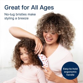 Crave Naturals Glide Thru Detangling Hair Brush for Adults and Kids - Detangler Hairbrush for Curly or Straight, Wet or Dry Hair - Gentle on Tangles Hair Comb - Purple and Pink Hearts (Pack of 2) Crave Naturals Glide Thru Detangling Hair Brush for Adults and Kids - Detangler Hairbrush for Curly or Straight, Wet or Dry Hair - Gentle on Tangles Hair Comb - Purple and Pink Hearts (Pack of 2)