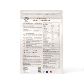 WELLBEING NUTRITION Organic Vegan Plant Protein Isolate Powder | 22g Protein, 5g BCAA | Prebiotics & 3B CFU Probiotics | No Bloating | Easy to Digest | Belgian Dark Chocolate - 500gm WELLBEING NUTRITION Organic Vegan Plant Protein Isolate Powder | 22g Protein, 5g BCAA | Prebiotics & 3B CFU Probiotics | No Bloating | Easy to Digest | Belgian Dark Chocolate - 500gm