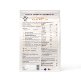 WELLBEING NUTRITION Organic Vegan Plant Protein Isolate Powder | 22g Protein, 5g BCAA | Prebiotics & 3B CFU Probiotics | No Bloating | Easy to Digest | French Vanilla Caramel- 500gm