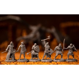 Dark Souls The Role Playing Game: Unkindled Heroes Pack 2 Miniatures & Stat Cards Dark Souls The Role Playing Game: Unkindled Heroes Pack 2 Miniatures & Stat Cards
